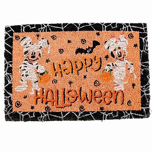 Tapete de Halloween Mickey/Minnie Mumia - 1 unidade - Cromus - Rizzo