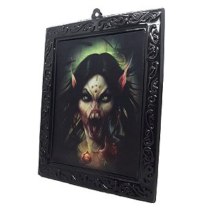 Quadro Holográfico - Elfo Noturno - Festa Halloween - 1 unidade - Rizzo