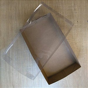 Caixa PVC N18 - Kraft - 30 x 18 x 8 - 10 unidades - Assk - Rizzo