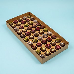 Caixa N4 - Base Brigadeiro - Kraft - 38,5x19x4cm - 5 unidades - Assk - Rizzo