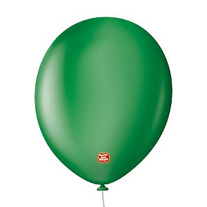 Balão Profissional Premium Uniq - 16'' 40 cm - Verde Grama - 10 unidades - Balões São Roque - Rizzo