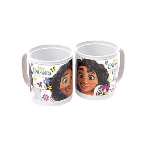 Caneca Divertida Encanto - 360 mL  - 1 unidade - Plasútil - Rizzo