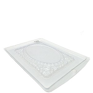 Forma de Acetato Simples - Espelho - Ref. 1212 - 1 unidade - Crystal - Rizzo