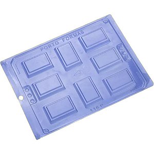 Forma Simples Trad. Cód. 116 - Tabletinhos - 1 unidade - Porto Formas - Rizzo