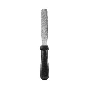 Espátula Reta - Lamina de Aço Inox - 20 cm - Cromus Allonsy - 1 unidade - Rizzo