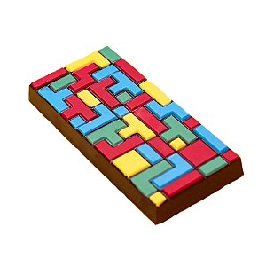 Forma de Acetato Especial - Barra Tetraminó - Ref.FP219 - 1 unidade - Crystal  - Rizzo