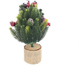 Árvorinha Enfeitada - 19cm - 1 unidade - Rizzo Balões