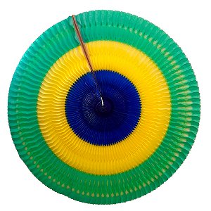 Leque Arco-íris Copa Decorativo -  88 cm - Nº 03 - 1 unidade - Rizzo