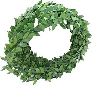 Mini Festão Verde - 7,5 Metros o Cordão - Cromus Natal - 1 unidade - Rizzo