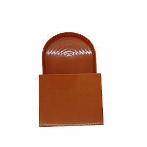 Vaso Arco - Vs-A - 220 x 122  - Laranja - 1 unidade - Só Boleiras - Rizzo