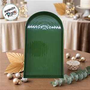 Bandeja Arco - BD-A - 220 x 122 - Verde Folha - 1 unidade - Só Boleiras - Rizzo