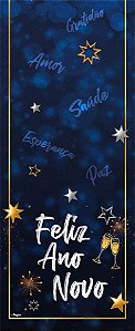 Trilho de Mesa Ano Novo - 40x200 - Feliz Ano Novo - 1 unidade - Regina - Rizzo