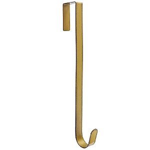 Suporte de Guirlanda Liso Ouro Fosco - 38cm - 1 unidade - Cromus  - Rizzo