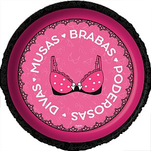 Prato Redondo Chá de Lingerie - 8 unidades - Festcolor - Rizzo