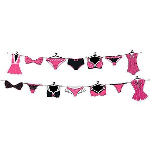 Faixa Decorativa Chá de Lingerie - 1 unidade - Festcolor - Rizzo