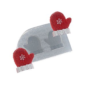 Molde de Silicone Luva de Tricô  - 1 unidade - Flexarte - Rizzo Balões