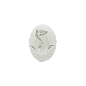 Molde de Silicone Cód. 321 - Rosa Grande - 1 unidade - Mazulli - Rizzo