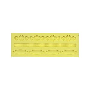 Molde de Silicone Cód. 1420 - Acabamentos - 1 unidade - Mazulli - Rizzo