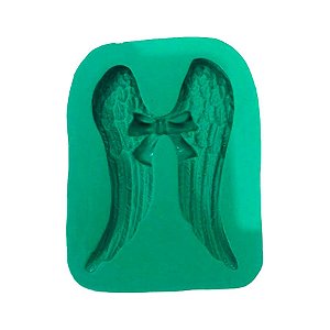 Molde de Silicone Cód. 1481 - Asa com Laço Grande  - 1 unidade - Mazulli - Rizzo