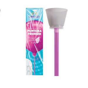 Ponteira Premium - Rosa Neon - 10 unidades - Grintoy - Rizzo