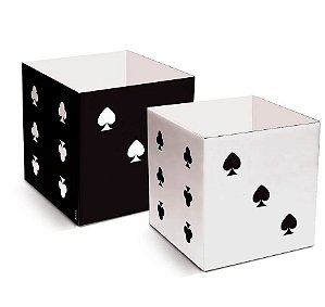 Cachepot - Festa Cassino - 8 unidades - Cromus - Rizzo