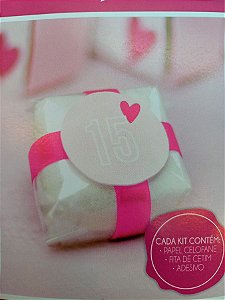 Kit Para Brownie - Festa 15 Anos - 24 unidades - Cromus - Rizzo