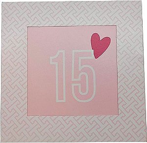 Porta Retrato Decór - Festa 15 Anos - 3 unidades - Cromus - Rizzo