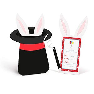 Convite para Festa - Festa Circo - 8 unidades - Cromus - Rizzo