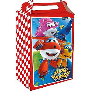 Caixa Surpresa Super Wings - 8 unidades - Festcolor - Rizzo