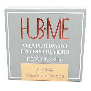 Vela Aromática - Pêssego e Manga - 1 unidade - Cromus - Rizzo