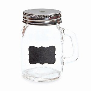 Caneca Personalizável de Vidro - 1 unidade - Cromus - Rizzo