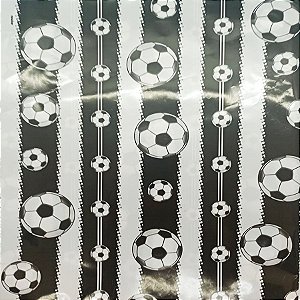 Folha para Ovos de Páscoa Metalizado Bola de Futebol 69x89cm - 5 unidades - Cromus - Rizzo