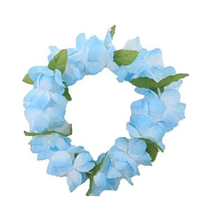 Tiara Havaiana - Azul - 16x16 cm - 1 unidade - Cromus - Rizzo