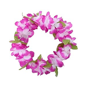 Tiara Havaiana - Lilas - 16x16 cm - 1 unidade - Cromus - Rizzo