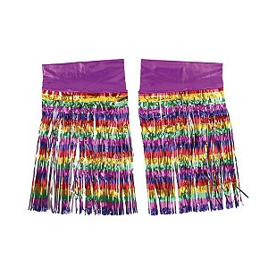 Manga Com Franja - Multicolor - Adulto - 26x38 cm - 1 Par  - Cromus - Rizzo