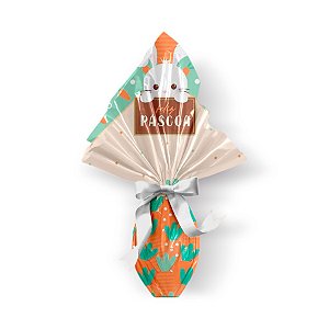 Saco Express 44x44cm para Ovos de 500g a 750g - Seed - 5 unidades - Cromus Páscoa - Rizzo