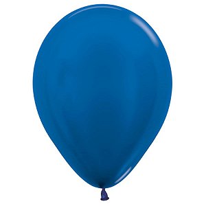Balão de Festa Metal - Azul (Cor:540) -  Sempertex - Rizzo