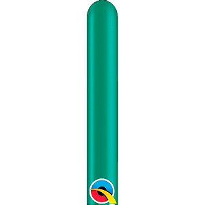 Balão de Festa Canudo - Emerald Green (Verde Esmeralda) - 160" - Qualatex - Rizzo