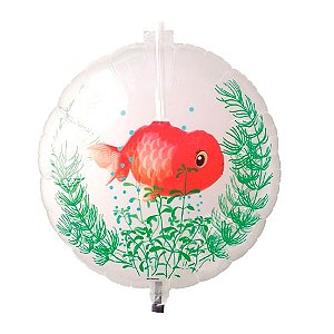Balão de Festa Microfoil 20" 50cm - Aquario - 1 unidade - Cromus - Rizzo