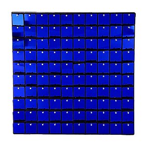 Painel Metalizado Shimmer Wall - Azul Escuro - 30cm x 30cm - 1 unidade - Artlille