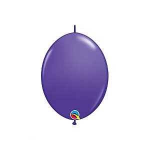Balão de Festa Látex Liso Q-Link - Azul Safira - 6" 15cm - 50 unidades - Qualatex Outlet - Rizzo