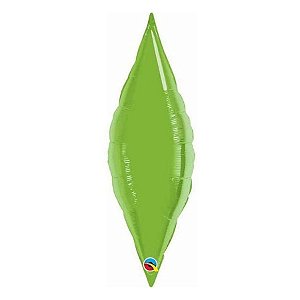 Balão de Festa Microfoil 27" 68cm - Taper Verde - 1 unidade - Qualatex Outlet - Rizzo