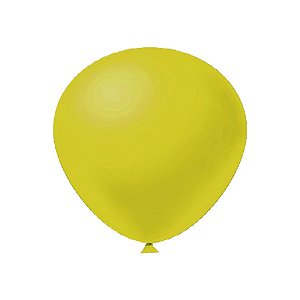 Balão de Festa Látex Big - Amarelo  - 1 unidade - FestBall - Rizzo