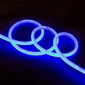 Mangueira Led Neon - Azul - 220V - 5m - 1 unidade - Rizzo