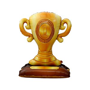 Balão de Festa Metalizado 41" 106cm - Troféu  - 1 unidade - Rizzo