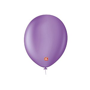Balão Profissional Premium Uniq 11''27cm - Lilás Lavanda - 25 unidades - Balões São Roque - Rizzo