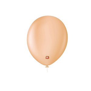 Balão Profissional Premium Uniq 9''23cm - Bege Nude - 25 unidades - Balões São Roque - Rizzo