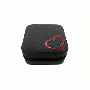 Mini Porta Joias - Love - Preto - 1 unidade - Rizzo Personalize