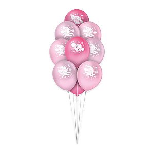 Balão de Festa Decorado Skye - 25 unidades - Regina - Rizzo