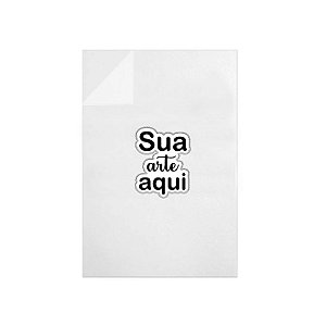 Folha com Adesivos DTF (UV) - Sua Arte Impressa - 1 unidade - Rizzo Personalize